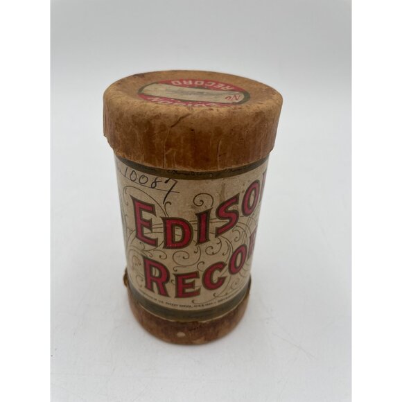 Edison Cylinder Phonograph Record Turkey In The Straw Golden & Hughes 1908 Untes - Picture 7 of 7